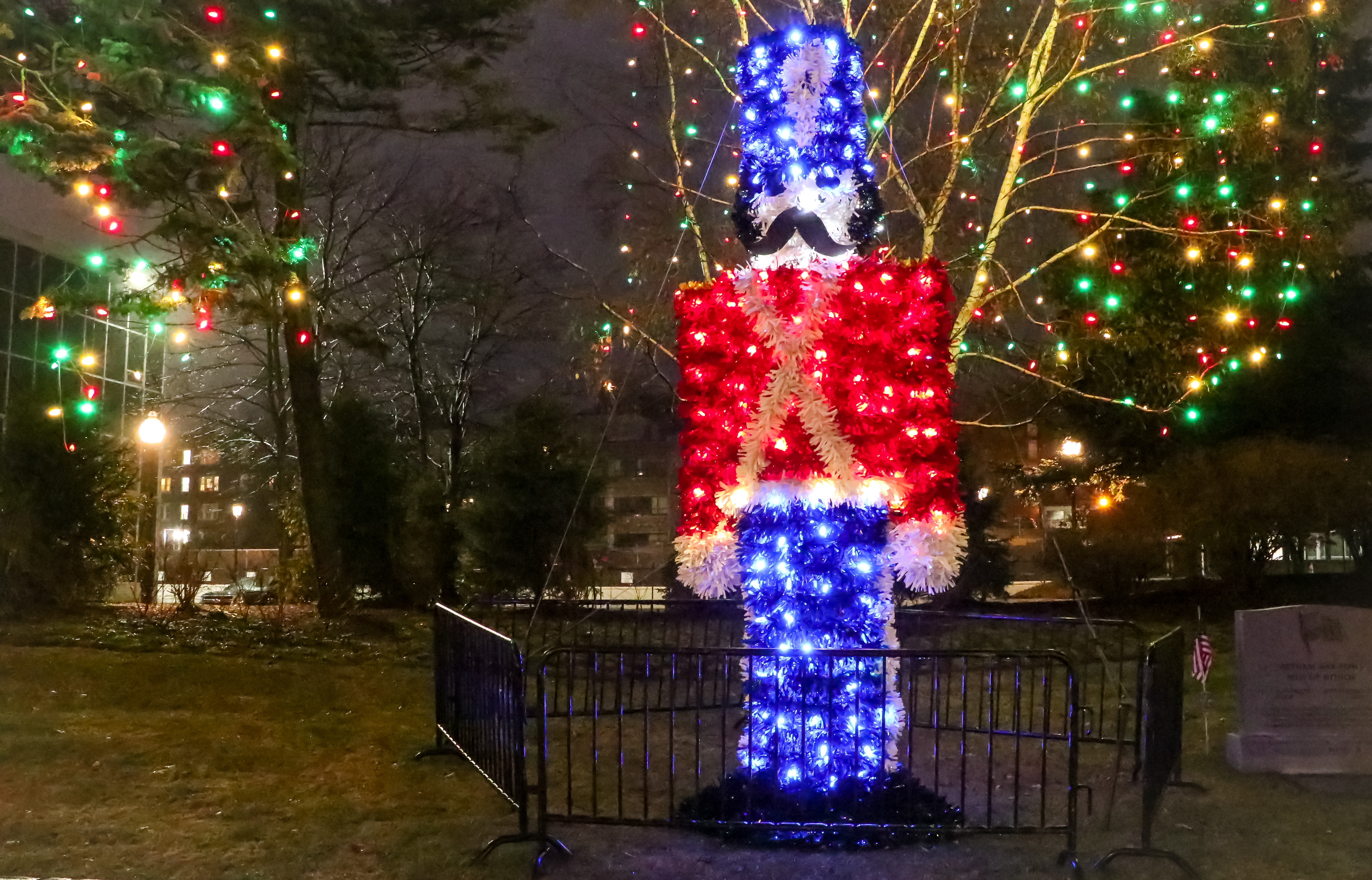 Hancock-Adams Common Light Display (Quincy, MA) | New England Nomad